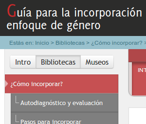 guÍa de género para la DIBAM